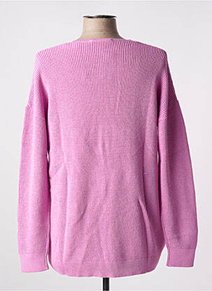 Pull col v manches longues rose clair ESPRIT femme
