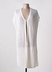 Gilet manches courtes blanc ESPRIT pour femme seconde vue