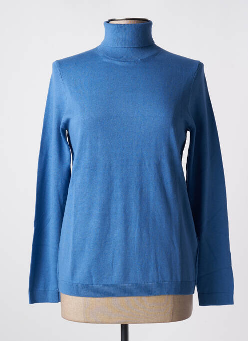 Pull col roulé bleu EDC BY ESPRIT pour femme