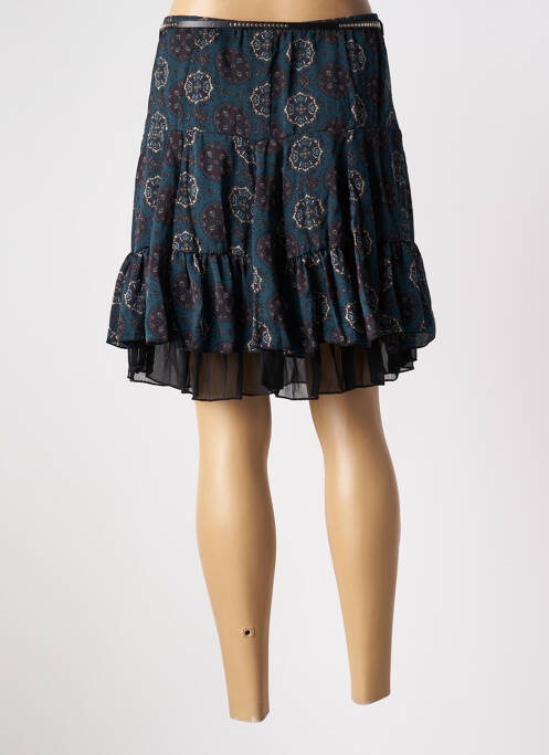 Jupe courte vert MOKA'S pour femme