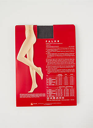Collants stretch gris FALKE femme
