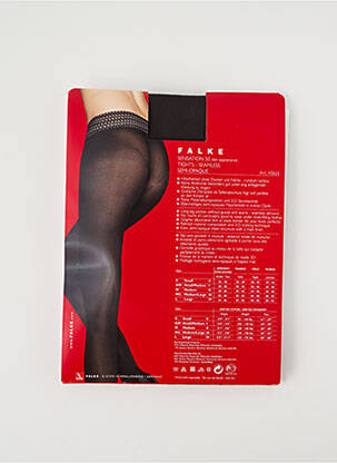 Collants stretch noir FALKE femme