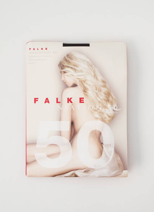 Collants stretch noir FALKE femme