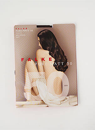 Collants stretch marron FALKE femme