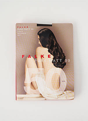 Collants elastique à la taille gris FALKE femme