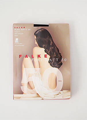 Collants stretch noir FALKE femme