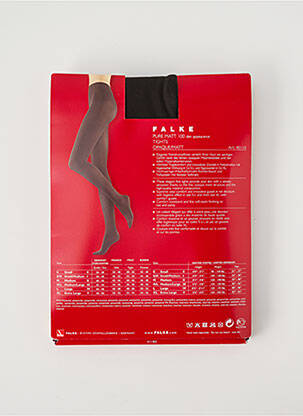 Collants stretch gris fonce FALKE femme
