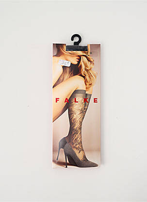 Chaussettes imprimé fantaisie bleu FALKE femme