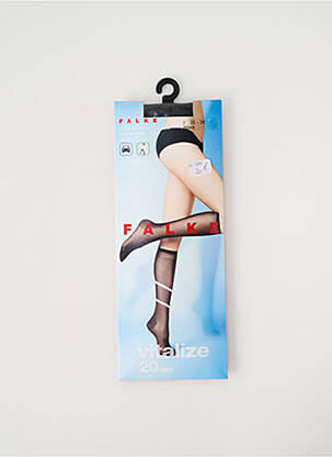 Chaussettes stretch noir FALKE femme