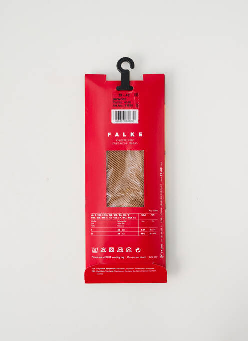 Chaussettes légère et transparente chair FALKE femme