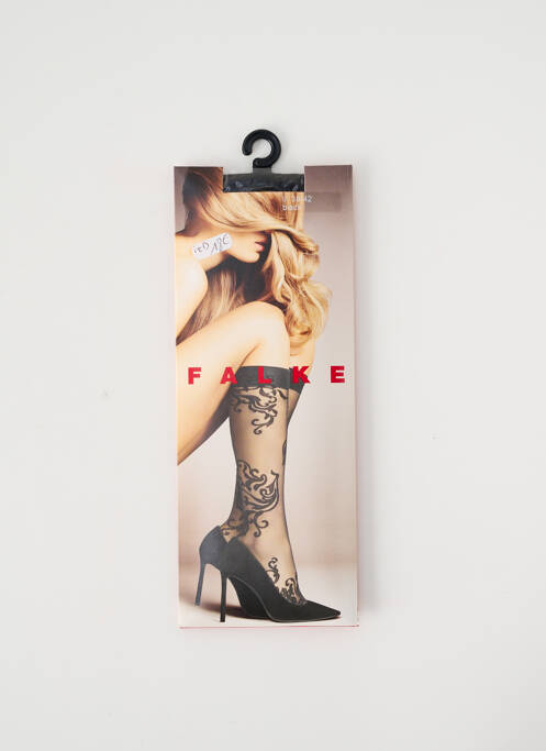 Chaussettes noir FALKE pour femme