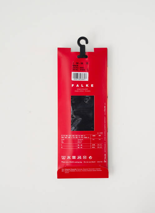 Chaussettes noir FALKE pour femme