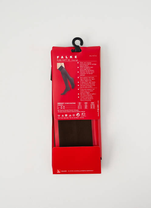 Chaussettes marron FALKE pour femme