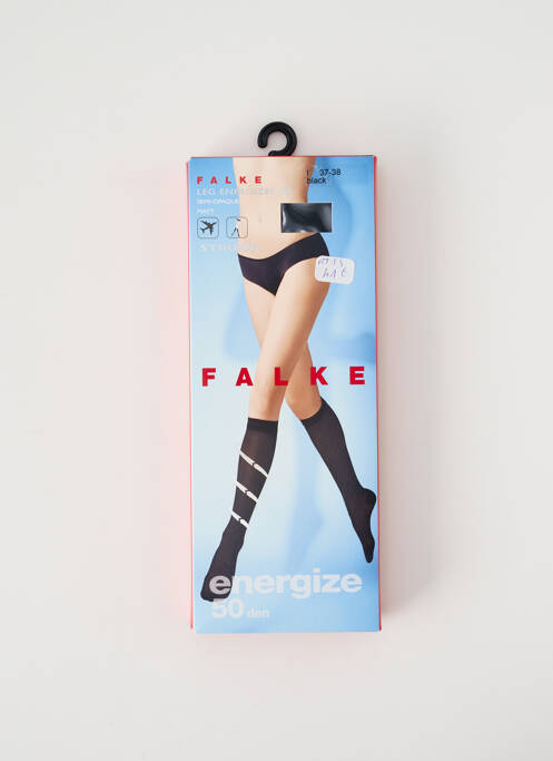 Chaussettes noir FALKE pour femme