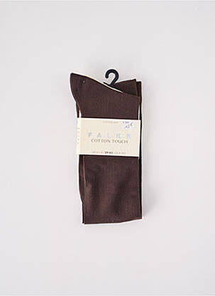 Chaussettes marron FALKE pour femme