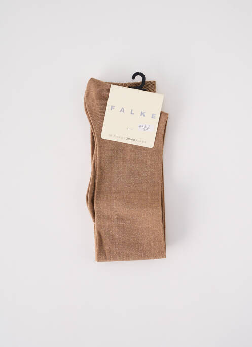 Chaussettes beige FALKE pour femme