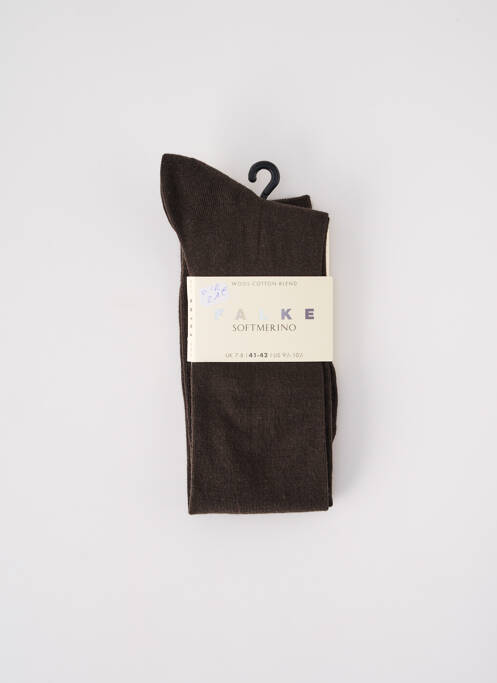 Chaussettes marron FALKE pour femme