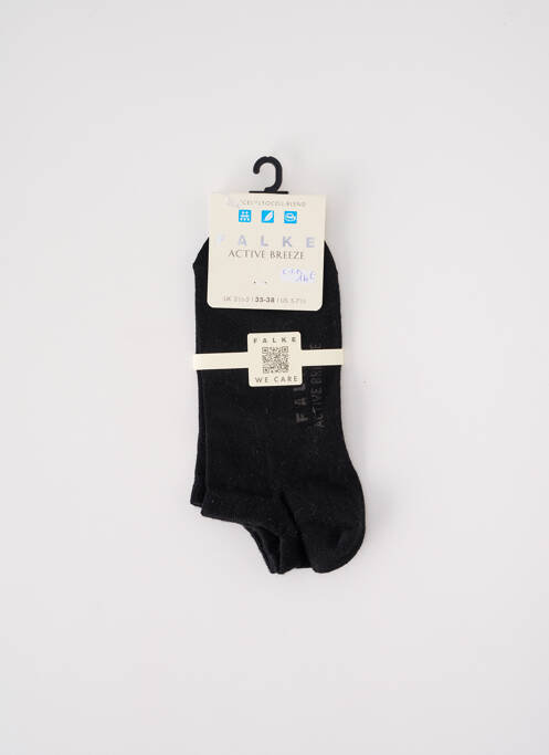 Chaussettes noir FALKE pour femme