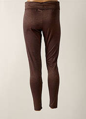 Legging marron ANTIGEL pour femme seconde vue