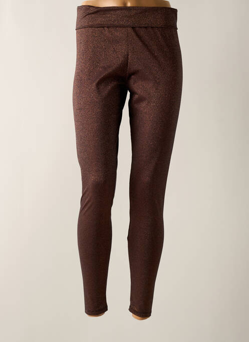 Legging marron ANTIGEL pour femme