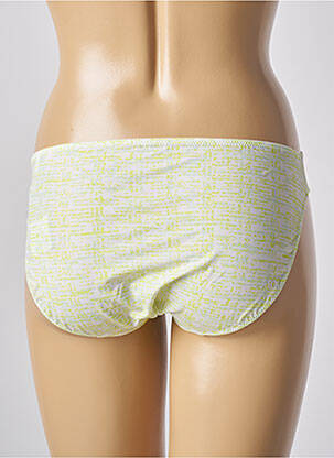 Culotte effet matière satinée vert MARIE JO femme