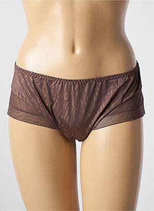 Shorty marron PRIMA DONNA pour femme