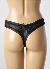 Tanga noir LISE CHARMEL pour femme seconde vue