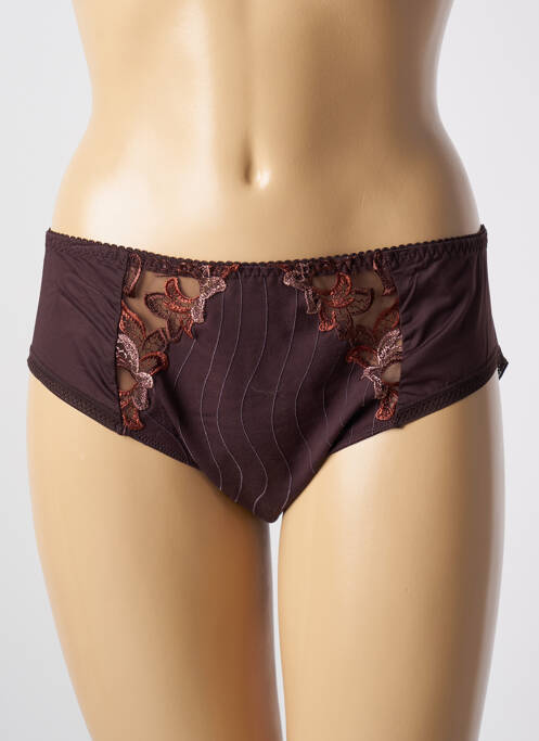 Shorty marron PRIMA DONNA pour femme