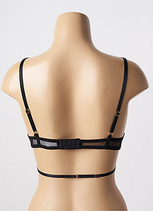 Soutien-gorge effet matière satinée haut soutien-gorge push-up noir AUBADE femme