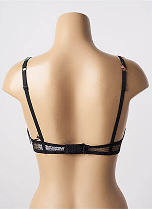 Soutien-gorge effet matière satinée haut soutien-gorge emboitant noir AUBADE femme