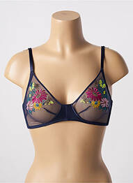 Soutien-gorge sans armature haut soutien-gorge emboitant bleu SIMONE X SIMONE PÉRÈLE femme