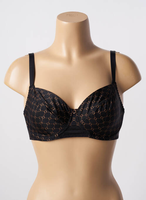 Soutien-gorge noir ANTIGEL pour femme