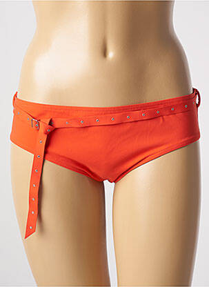 Bas de maillot de bain shorty shorty orange MAISON LEJABY femme