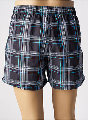 Short de bain fond doublé noir WAVEBREAKER homme