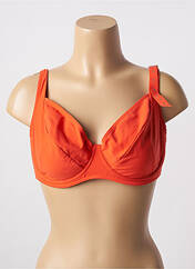 Haut de maillot de bain orange MAISON LEJABY pour femme seconde vue