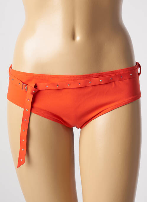 Bas de maillot de bain orange MAISON LEJABY pour femme