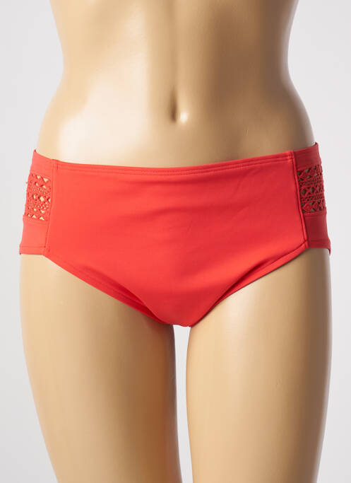 Bas de maillot de bain rouge EMPREINTE pour femme