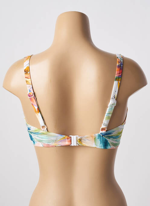 Haut de maillot de bain blanc EMPREINTE pour femme