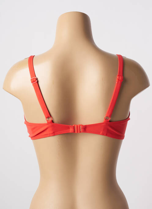 Haut de maillot de bain rouge EMPREINTE pour femme