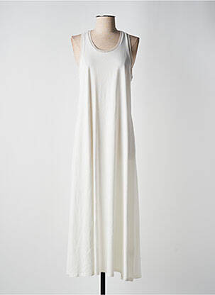 Robe longue sans manche sans manche beige BSB femme
