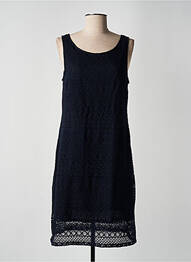 Robe mi-longue sans manche sans manche bleu AGATHE & LOUISE femme