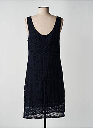 Robe mi-longue sans manche sans manche bleu AGATHE & LOUISE femme