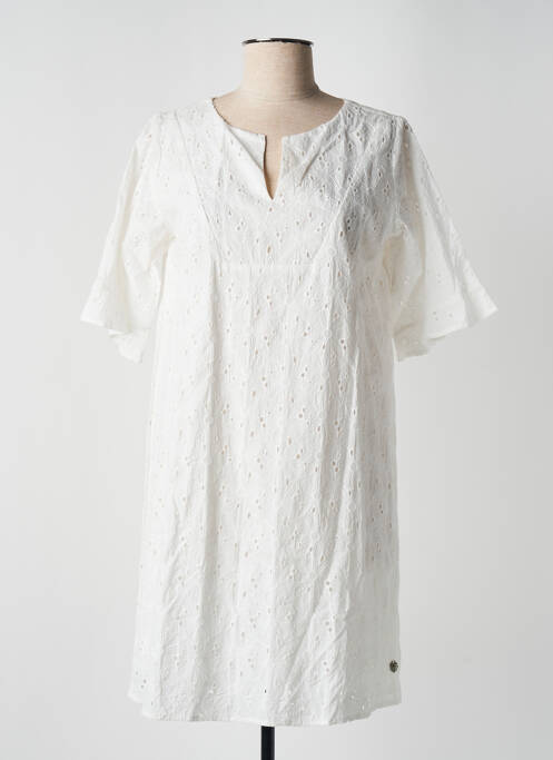 Robe courte blanc FREEMAN T.PORTER pour femme