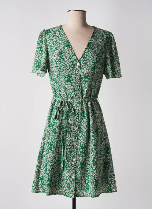 Robe courte vert FREEMAN T.PORTER pour femme