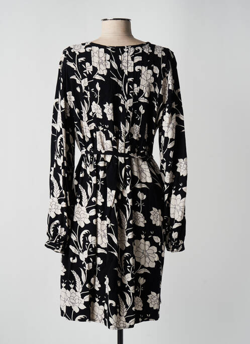 Robe mi-longue noir ICHI pour femme