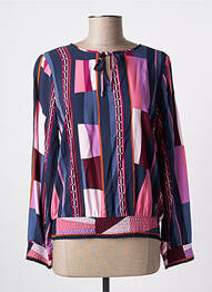 Blouse manches longues manches longues rose STREET ONE femme
