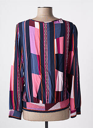 Blouse manches longues manches longues rose STREET ONE femme