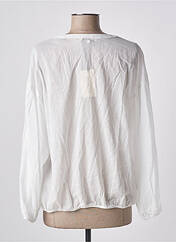 Blouse blanc PLEASE pour femme seconde vue