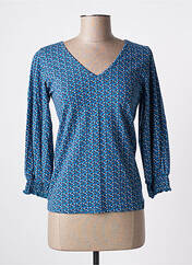 T-shirt bleu TRANQUILLO pour femme seconde vue