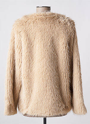 Veste casual col rond beige MOLLY BRACKEN femme